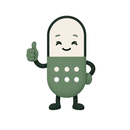 Peppi giving a thumbs up